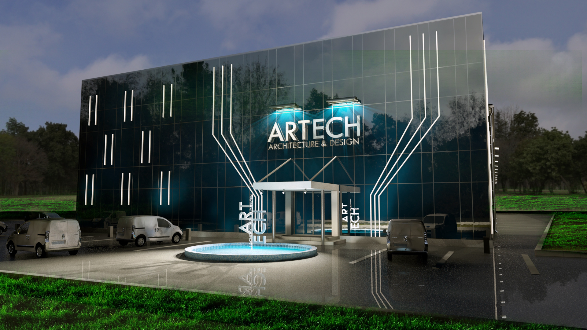 "Artech", Mostar, ArchViz, modeling and rendering by Bojan Manojlović, VIZUAL S