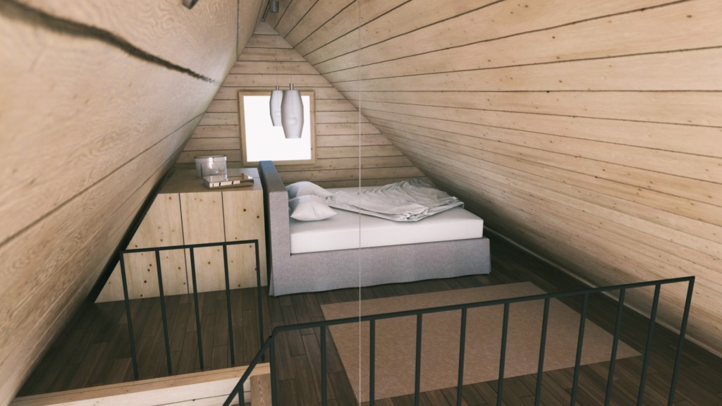 A frame montažna kuća - projektovanje, izvođenje
